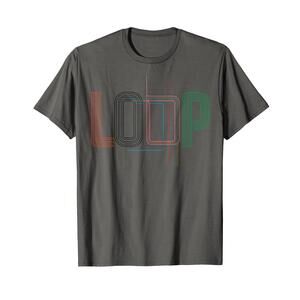 Chicago Loop Shirt L Train Cta Map Tee TShirt